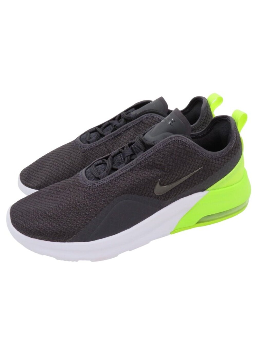 Nike 11.5 Air Max Motion 2 Oil Gray Metallic Dark Frey Volt Sneakers Shoes NEW